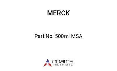 500ml MSA