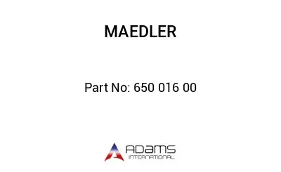 650 016 00 650 016 00