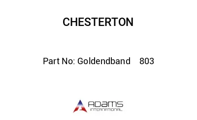 Goldendband    803