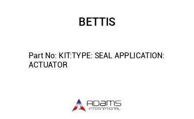 KIT:TYPE: SEAL APPLICATION: ACTUATOR