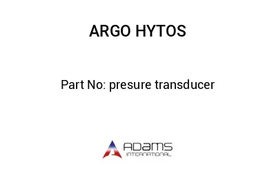 presure transducer