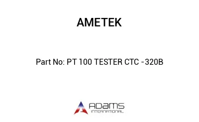 PT 100 TESTER CTC -320B